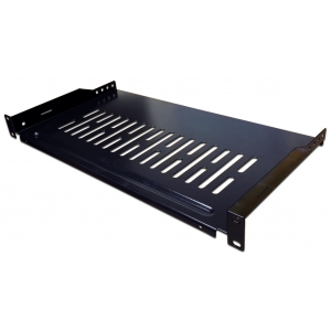 Cantilever shelf with optional rear support